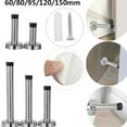 thumbnail image 2 of Stainless Steel Rubber Catch Door Stopper Buffer Stop Holder Mounted Protector, 2 of 3