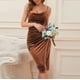 thumbnail image 2 of Vestidos Para Mujer Vestidos Casuales Moda Slim Fit Erógeno Color Sólido Sin Mangas Tirantes Vestido Con Abertura Odeerbi ODB152330, 2 of 7