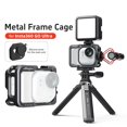 thumbnail image 4 of Ultra-Light Aluminum Case Camera Cage for Insta360 GO Ultra with Lens Portect, Protective Frame Housing with 1/4 Cold Shoe for Video Light Microphone, 4 of 8