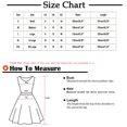 thumbnail image 2 of IROINNID Shift Dress For Women Sleeveless Round Neckline Summer Retro Loose Lace-up Vest Dress Regular Solid Color Dress, 2 of 4