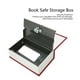 thumbnail image 4 of Caja Fuerte Para Libros, Acero Reforzado, Antirrobo, A Prueba De Golpes, De Acero Inoxidable, Almacenamiento Oculto, Caja De Libros Falsa Con Llaves Para El Hogar, 4 of 7