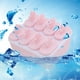 thumbnail image 5 of Uñas postizas extralargas de color morado ataúd, uñas postizas de bailarina, uñas artificiales de cubierta completa brillante para mujeres y niñas, 24 unidades, color negro, 5 of 8