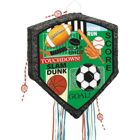 Classic Sports Pinata, Pull String