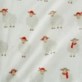 thumbnail image 3 of Linery & Co. Rustic Lodge Velvet Plush 4-Piece Sheet Set Sheep California King, 3 of 5