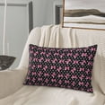 thumbnail image 5 of Susaid polka dot with pink bows Print Pillowcases Multiple Size, Pillow Cover Super Soft Envelope Closure Standard Pillow Case-20"x30", 5 of 6