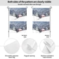 thumbnail image 2 of Easygdp Watercolor Winter Landscape For Christmas Garden Flag Yard Flag Welcome Flag, Double-Sided, Weather Resistant for Outdoor Decor - 12.5"x18", 2 of 9