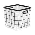 thumbnail image 1 of hometrends Damas Canvas Storage Basket, 1 of 9