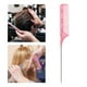 thumbnail image 3 of Peine de cola de rata con pasador de acero resistente al calor y cola de rata de acero inoxidable para mujer. Rosa, 3 of 9