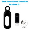 thumbnail image 2 of Émetteur Infrarouge Sans Fil pour Téléphone Intelligent Mini Télécommande pour 15/ Pro/Plus USB-C pour TV Climatiseur, 2 of 5