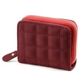 thumbnail image 1 of Nueva Cartera De Párrafos Cortos Para Tarjetas De Crédito Con Cremallera Pequeña Tarjeta De Crédito Para Dama Rojo Small, 1 of 5