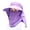 Purple, variant on Sun Shield Wide Brim Sun Hat for Outdoor Travel Hiking Cycling UPF 50+ Adjustable Beach Season Ready Lightweight Sun, Navy