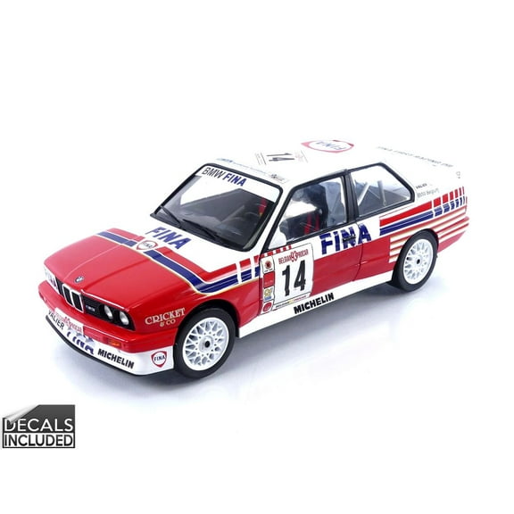 BMW E30 M3 #14 Marc Duez "Belgian Procar Championship" (1993) "Competition" Series 1/18 Diecast Model Car by Solido