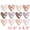 Hearts with Mini Heart, variant on Unique Bargains 64pcs Heart Shape Wall Stickers Hearts 11.8" x 8.9"