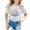 1#White301, variant on Byoo Toddler Girls Easter T Shirt Cute Letter Graphic Round Neck Short Sleeve Tee Summer Casual Tshirt ,2-3 T