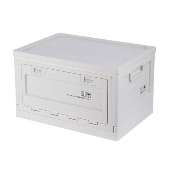 Osdhezcn Outdoor Camping Storage Box Car Folding Food Box Plastic Large Capacity Storage