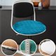 thumbnail image 4 of Round Seat Cushion 30cm Soft Chair Cushions With Non-Slip Washable Corduroy Fabric Seat Cushion With Zip Seat Padding Chair Cushion For Indoor Dining Room, 4 of 5