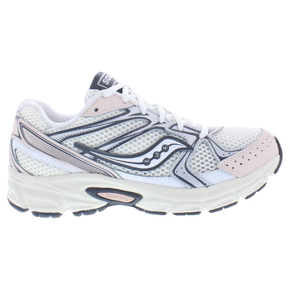 Saucony Ride Millennium Womens Shoes Size 7, Color: White/Peony