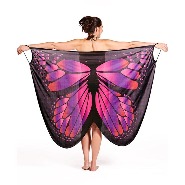 Pink Butterfly Cover-up Wrap - 2X/3X - Walmart.com - Walmart.com