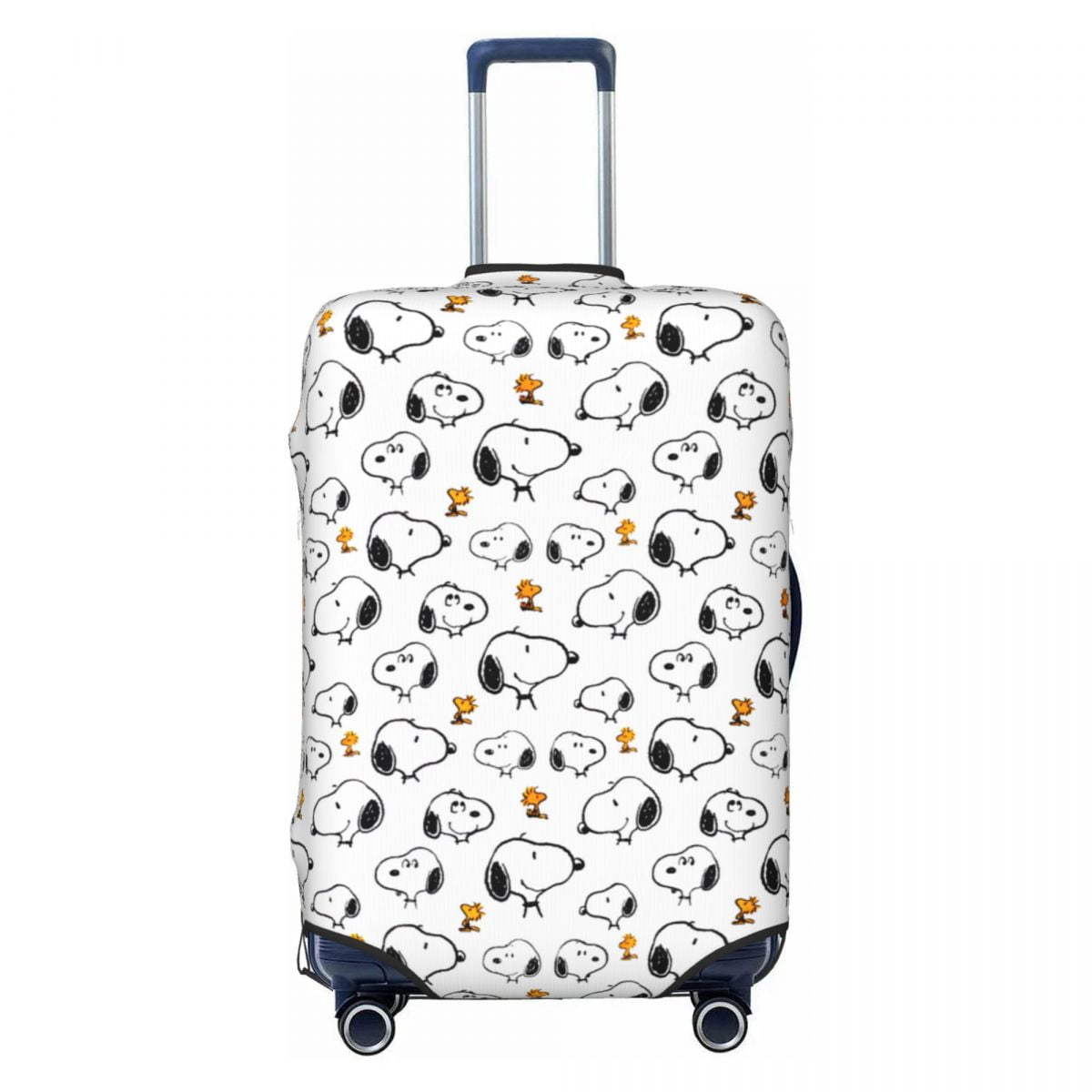 Custom Cute Cartoon Snoopy Luggage Cover Protector Fashion Travel