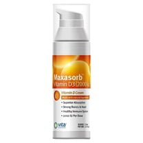 Vitamin D Cream Safe for Psoriasis Sufferers - Premium Vitamin D Skin, Body, Face Cream for Itchy, Scaly or Dry Skin. Maxasorb Vitamin D3 2000 IU