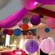 thumbnail image 5 of Linterna colorida plegable hecha a mano de bricolaje, diseño de escena más grueso, multicolor, liviana, para festivales de primavera, bodas, fiestas, linternas de papel para exteriores Ji, S, rojo, 5 of 5
