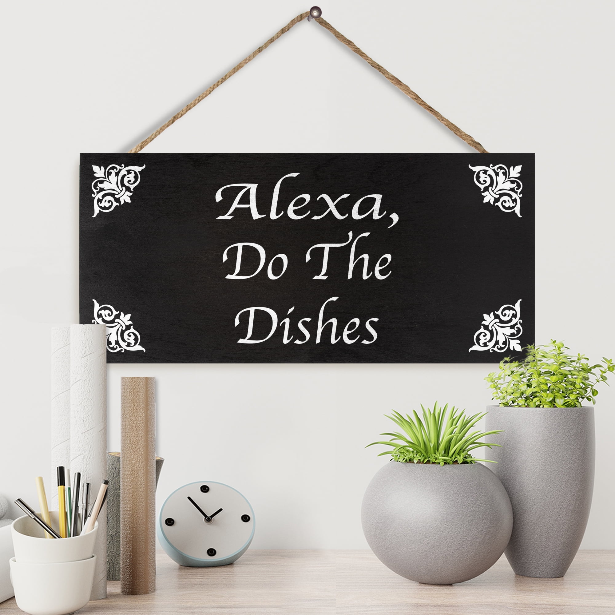 Set of 6 Funny Kitchen Signs 