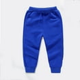 thumbnail image 4 of Xdegoge Baby Fleece Lined Jogger Pants, Soft and Warm Toddlers' Sweatpants with Elastic Cuffs, 4 of 5