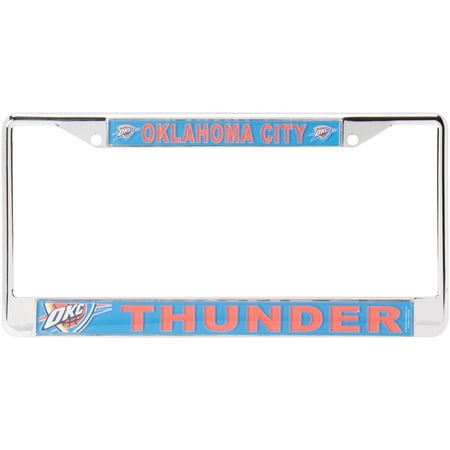 City Thunder Acrylic - Oklahoma City Thunder Acrylic License Plate Frame - No Size