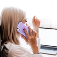 thumbnail image 7 of Nalacover For iPhone XR Slim Case,Luxury Hybrid Hard PC and TPU Rugged Bumper 3-In-1 Rotatable Magnetic Ring Kickstand Four Corner Guard Shockproof Anti-Scratch Back Phone Cover, Purple, 7 of 7