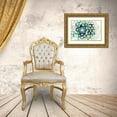 thumbnail image 3 of Selkirk, Edward 18x13 Gold Ornate Wood Framed with Double Matting Museum Art Print Titled - Lotus, 3 of 4