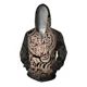 thumbnail image 3 of Sudadera con capucha holgada para hombre, ropa de otoño, sudadera con estampado de tigre súper genial, sudaderas con cremallera, ropa de calle Harajuku para hombre, 3 of 4