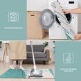 thumbnail image 6 of Blue Boho Plant Pattern Kitchen Rugs Sets Of 3,Kitchen Runner Rugs Non Skid Washable,Decorative Kitchen Floor Mats for Kitchen,Sink,Laundry,17"x30"+ 17"x47" + 17"x59", 6 of 6