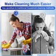 thumbnail image 3 of Electric Spin Scrubber, Portable Electric Cleaning Brush with 6 Replaceable Shower Cleaning Brush Heads, Scrub Brush Cleaner for Kitchen, Bathroom,Wall,Glass, Toilet, Window, 3 of 5