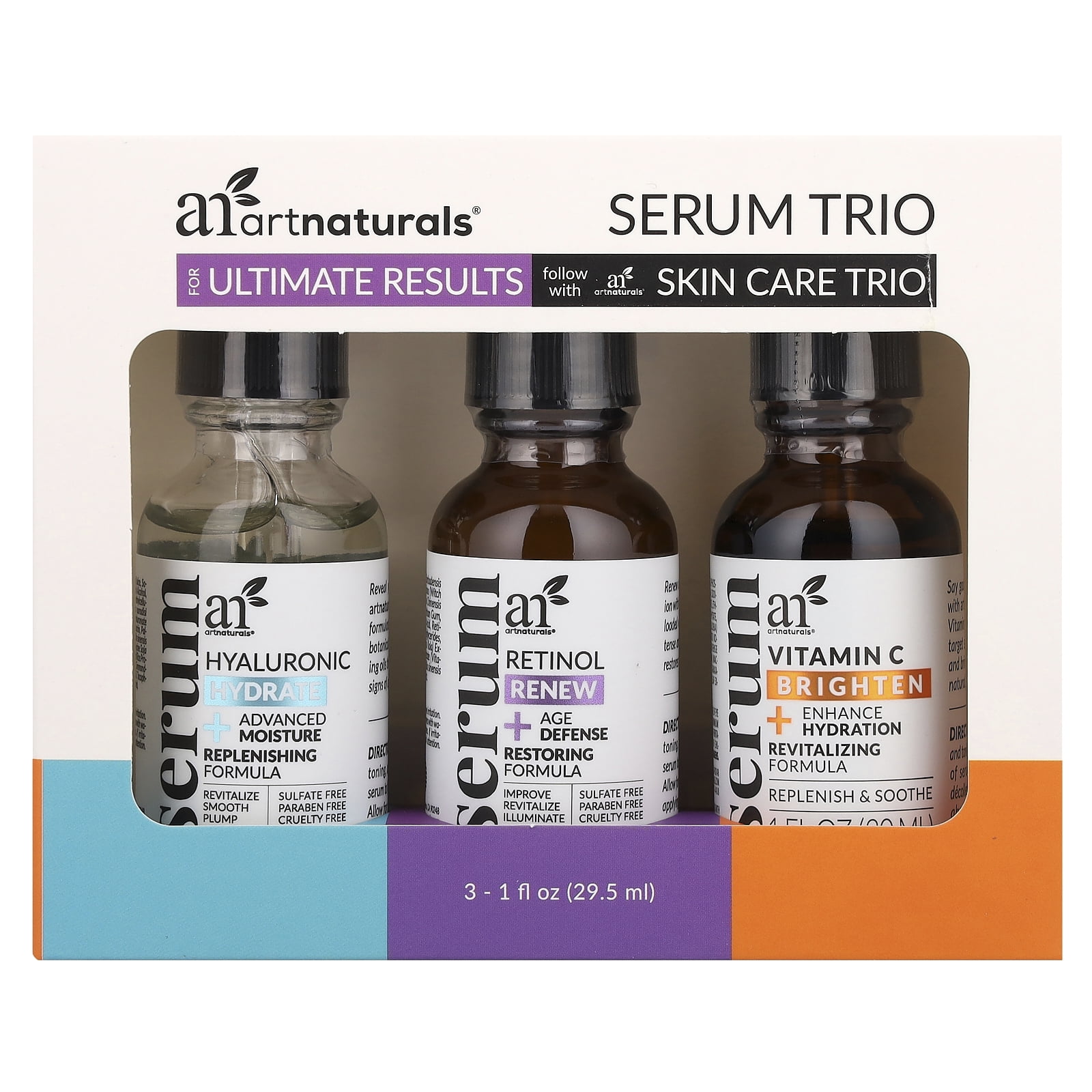 ArtNaturals Serum Trio Set, 1 Fl. Oz., 3 Count