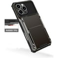 thumbnail image 6 of Case for iPhone 12 Pro,Flip Cover Hidden Card Slot Wallet Case,Card Holder Dual-Layer Design Heavy Duty Protection TPU+PC Shockproof Phone Case for iPhone 12 Pro,6.1 inch（White）, 6 of 10