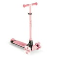 thumbnail image 2 of Yvolution Y Glider Kiwi / Trottinette à Trois Roues pour Enfants avec Roues à DEL pour Enfants de 3+ Ans (Rose2), 2 of 4
