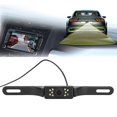 thumbnail image 5 of Cámara de matrícula, 9LED para automóvil a prueba de agua Placa de matrícula Vista posterior Cámara de marcha atrás Gran angular IP67 Sistema de monitoreo de copia de seguridad de visión nocturna a pr, 5 of 5