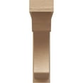 thumbnail image 2 of 6"W x 24"D x 24"H Thin Emerson Rough Cedar Woodgrain TimberThane Corbel, Primed Tan, 2 of 6