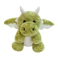 thumbnail image 3 of Muñeco de peluche de dragón volador de dibujos animados suave, juguete de peluche de dragón para niños Verde, 3 of 9