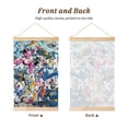 thumbnail image 2 of Power Rangers Wooden Shaft Hanging Poster Home Decor Poster Wall Art Painting For Living Room Bedroom 12"X18", 2 of 7