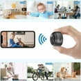 thumbnail image 5 of KunMing Indoor/Outdoor Surveillance Camera,Mini Wireless Spy Camera HD,Adjustable Resolution Security Camera for Store Office Home (black), 5 of 5