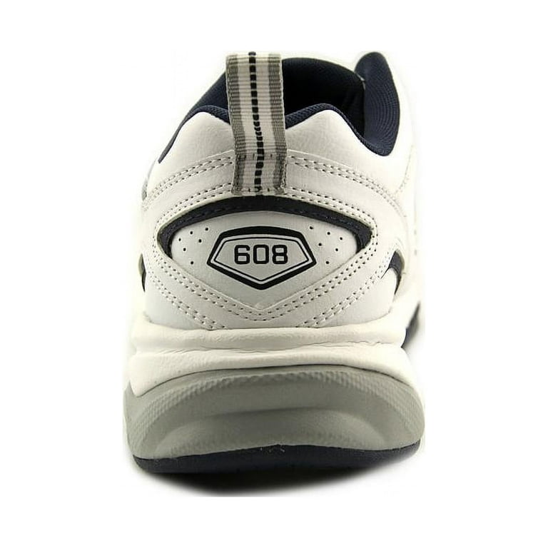 new balance men s mx608v4 training shoe white navy 11 d us