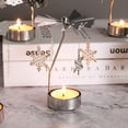 thumbnail image 5 of Gift Carousel Candle Tea Light Holder Rotary Candle Holder Spinning Candleholder Metal Windmill Candlestick for Home Decor, 5 of 5