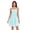 Mint White Polka Dot, variant on Dailycode Summer Dresses for Women Strapless Casual Beach Cover Ups Mint White Polka Dot Tube Top Sundress