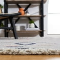 thumbnail image 4 of SAFAVIEH Marrakesh Dallas Geometric Polyester Runner Rug, Grey/Blue Rust, 2'2" x 8', 4 of 8