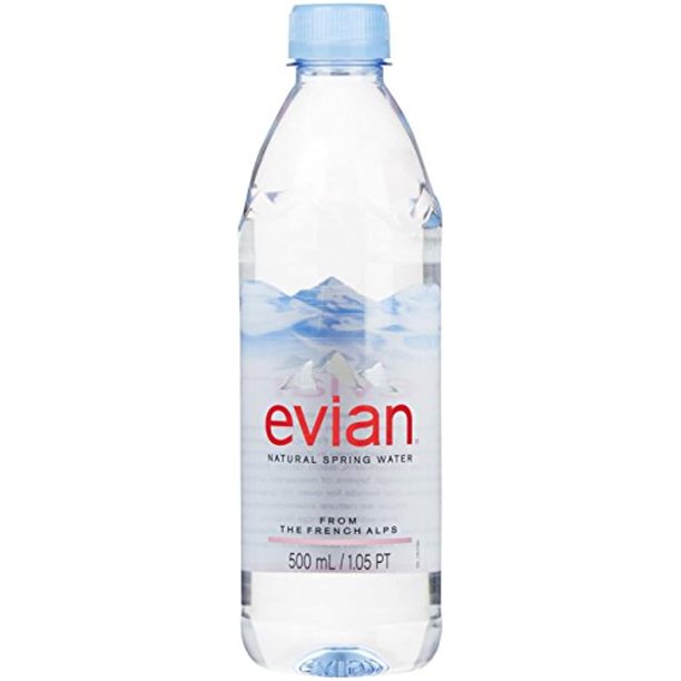 Evian Spring Water 500 Ml 24 Pack