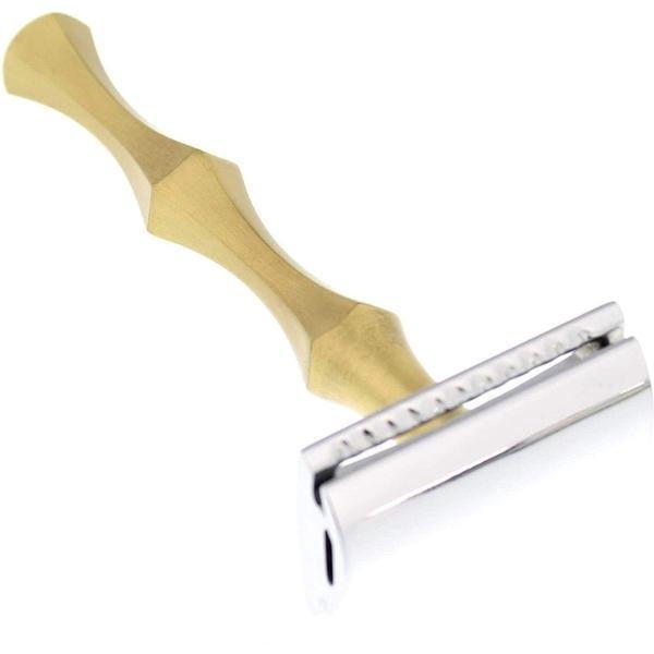 WCS Vintage Collection Razor 47BR, Brass-Open Comb