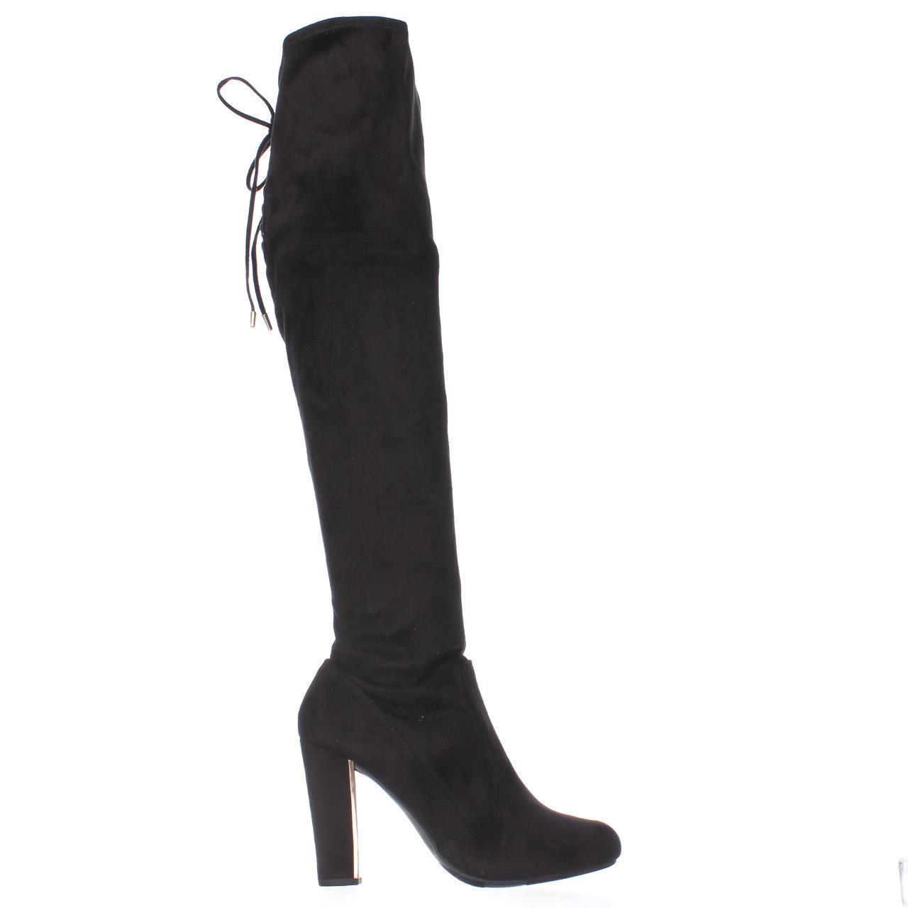 Priyanka Chopra Wears Purple and Over-the-Knee Boots in New  Material Girl Priyanka Womens Over The Knee Boots 9 main image 1