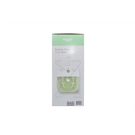 Equate Toe Touch Control Bubble Massage Foot Bath, 1 Count