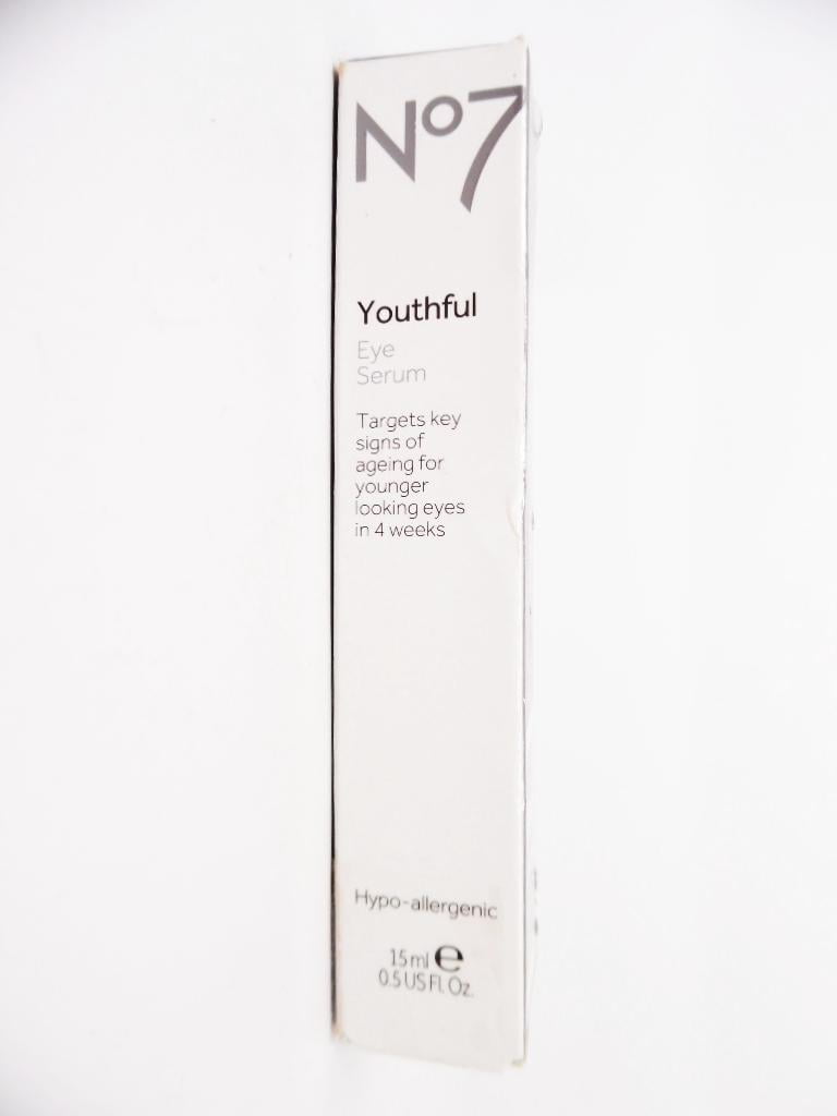 No7 Youthful Eye Serum, Hypo-allergenic - 0.5 fl. oz. / 15mL